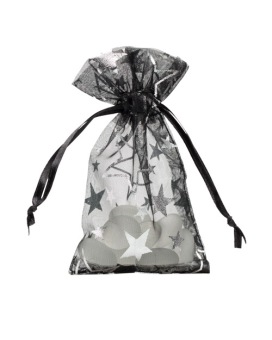 images/productimages/small/Organza zakjes Sterren XS zwart.jpg
